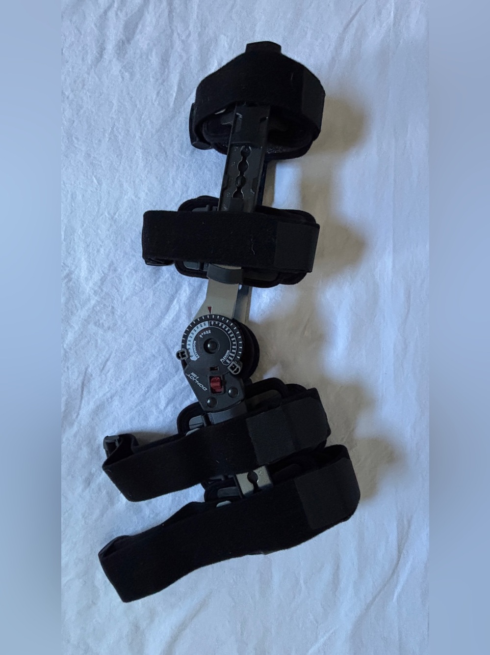DonJoy X-ROM Knee Brace Adjustable Post Op Hinged ROM Orthopedic 040523-BB